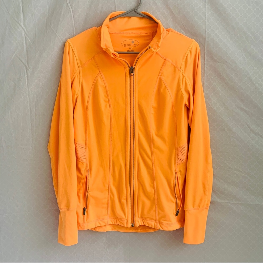 🖤 Tangerine Athletic Zip Up Jacket